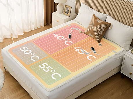 heated mattress pad multi zone heated mattress padフィートのゾーン付き 